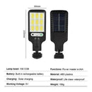 Refletor Solar com Sensor de Presença 108 COB 3 funções