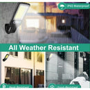 Refletor Solar com Sensor de Presença 108 COB 3 funções